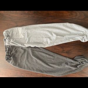 different shades of grey sweatpants (joggers)
